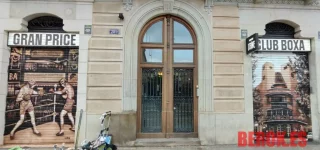 graffiti persianas club boxa gran price Barcelona