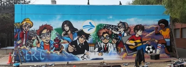 murales-institutos-Barcelona-Castelldefels-Sert