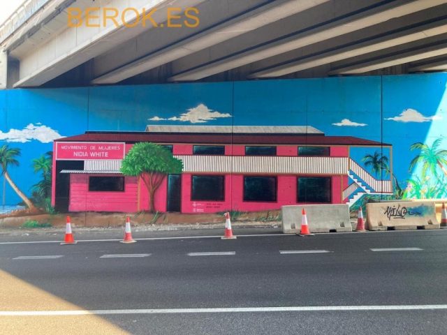 Mural Movimiento de Mujeres Nidia White en Puerto Cabezas Bilwi